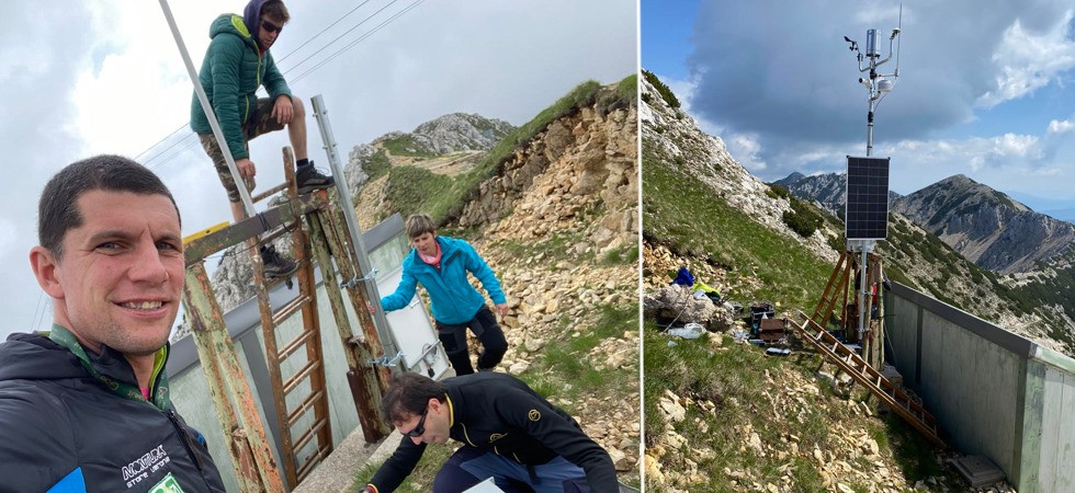 Il Telegrafo-Gaetano Barana diventa 'rifugio sentinella': Installata 'in vetta' la stazione meteo più in quota della